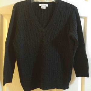 Bundle 3/$20.Michael Kors black cable knit sweater